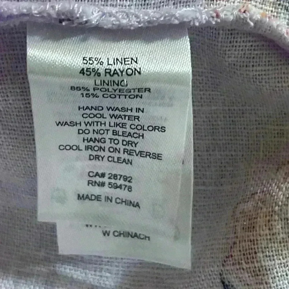 House of Harlow NWOT 1960 Mini Linen Blend Lace Up Dress Size 4 - Picture 6 of 10